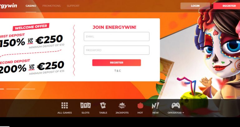 energywin free spins no deposit bonus casino