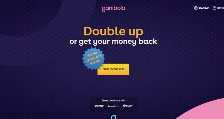 gambola cashback bonus code new free spins
