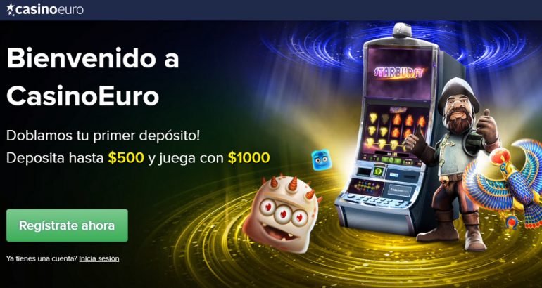 Casinoeuro gratis bono de bienvenida latam