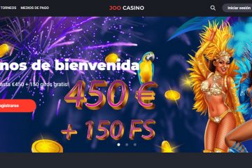 JooCasino 150 Giros Gratis & 450 EUR Bonos de bienvenida