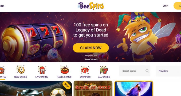 Beespins bonus free spins no deposit code new