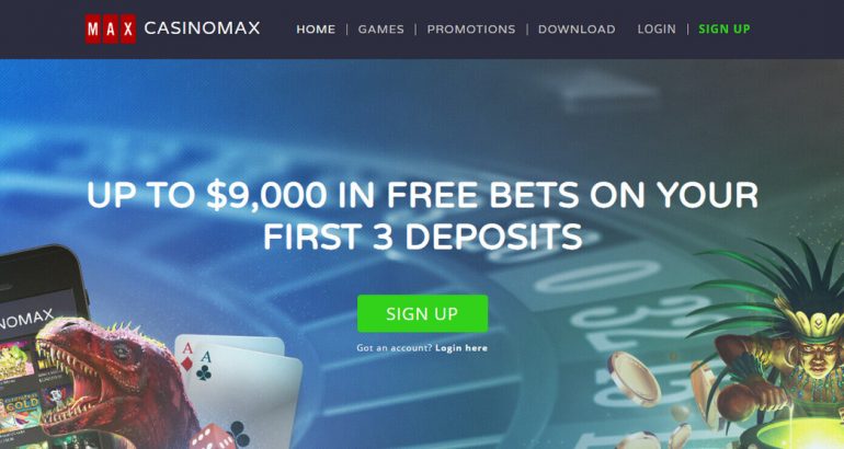 Casinomax no deposit freispiele usa canada bonus code promo