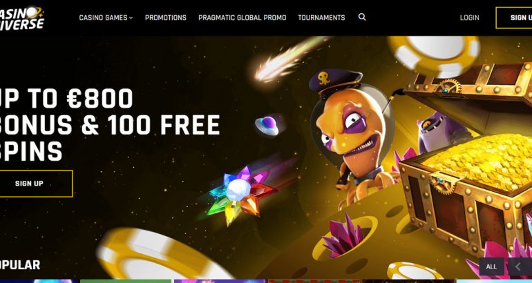 Casinouniverse bonus code new ohne einzahlung