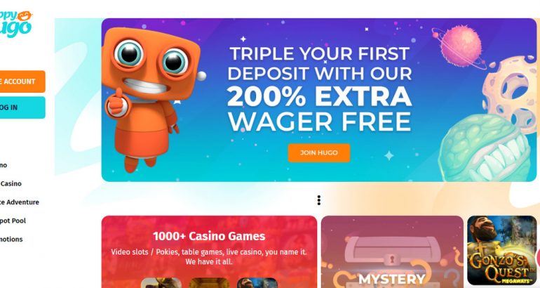 HappyhugoCasino freispiele ohne einzahlung code new