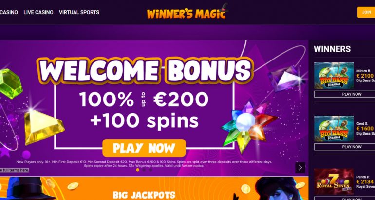 Winnersmagic casino no deposit bonus code