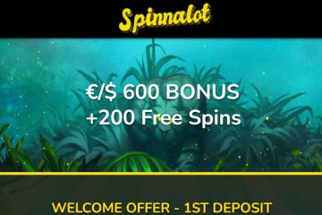 Spinnalot 200 Tiradas gratis & 600 EUR Bono de bienvenida