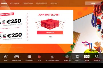 HotSlots Paquete de Bienvenida 150% & 200% up to €500