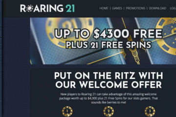 Roaring21 exclusive 21$ Sin depósito free chips